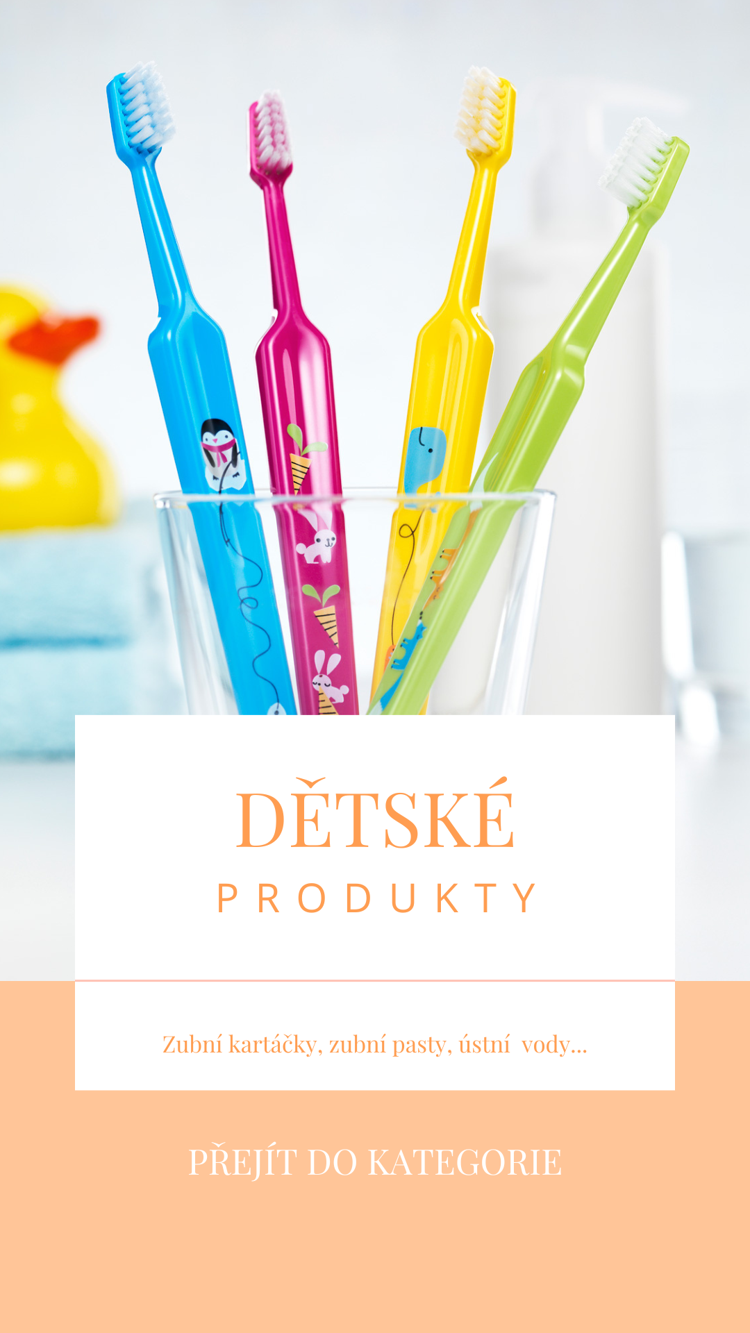 dětské produkty